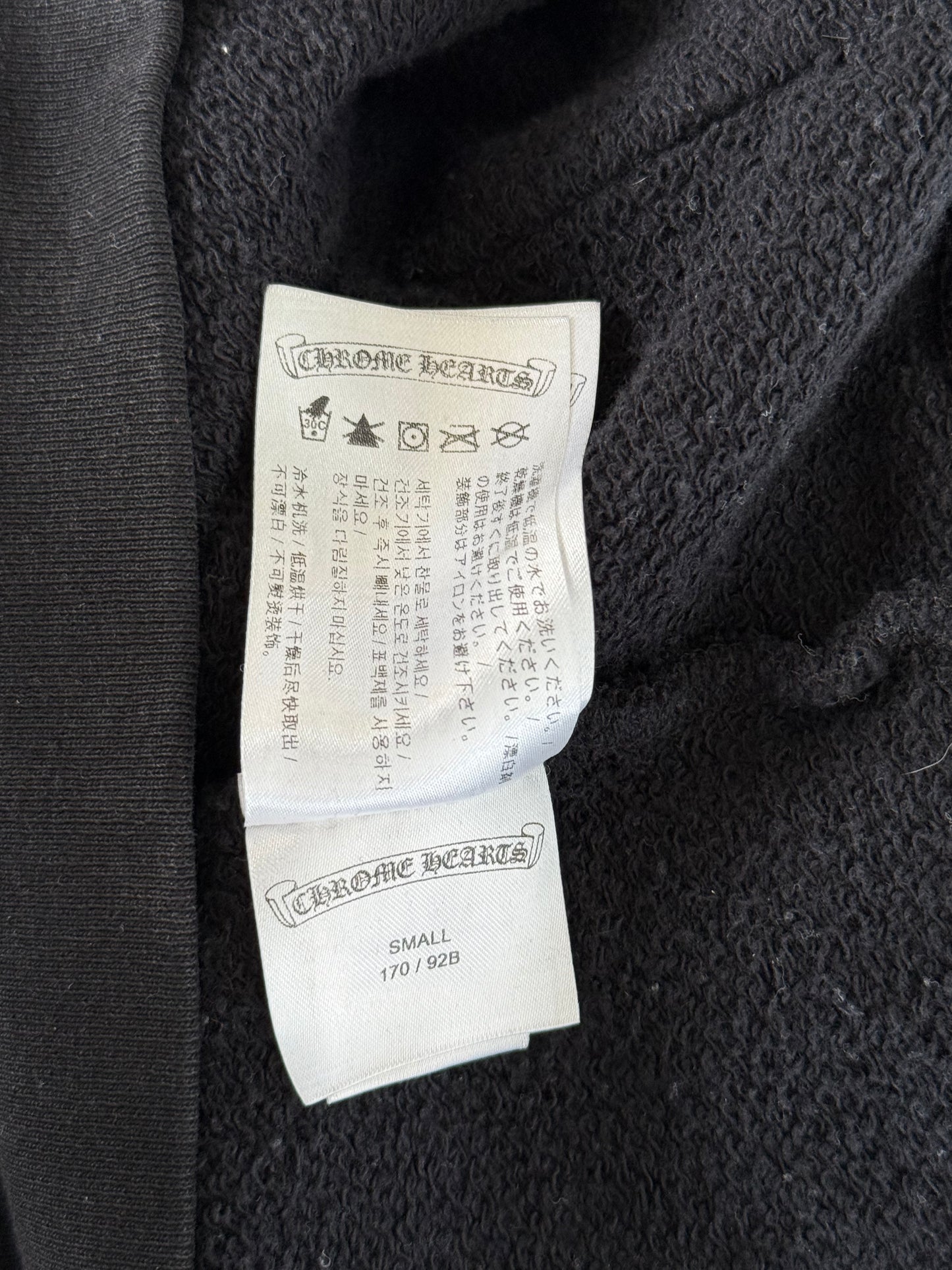 Chrome Hearts Matty Boy Black Chomper Hoodie