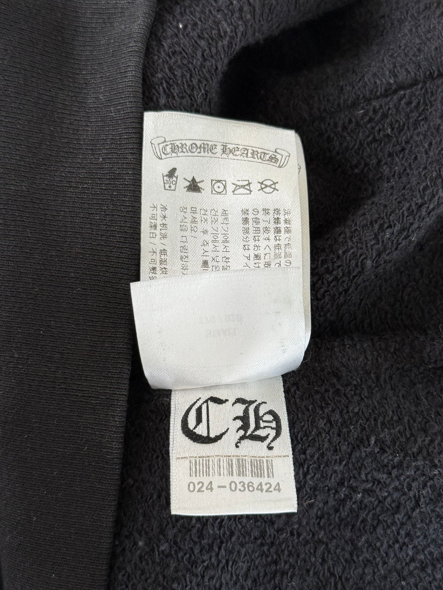 Chrome Hearts Matty Boy Black Chomper Hoodie