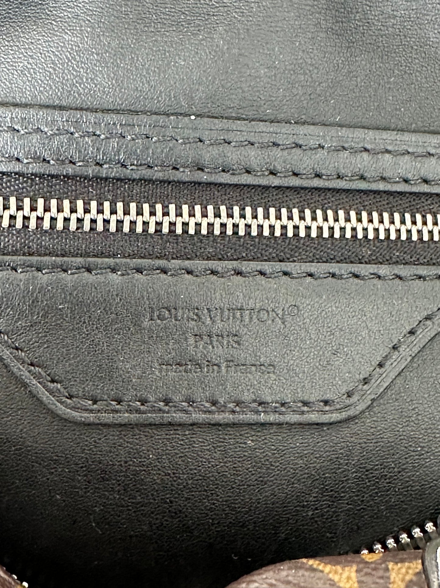 Louis Vuitton Brown & Black Monogram Soft Speedy 30