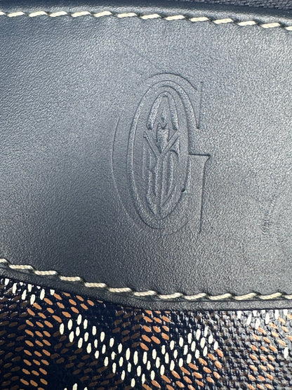 Goyard Navy Bowling 45 Duffel Bag