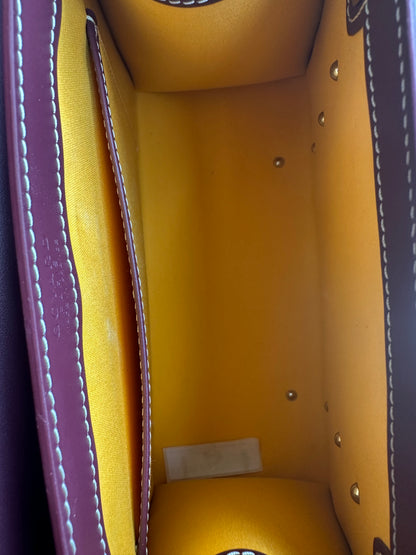 Goyard Burgundy Structure Saigon PM
