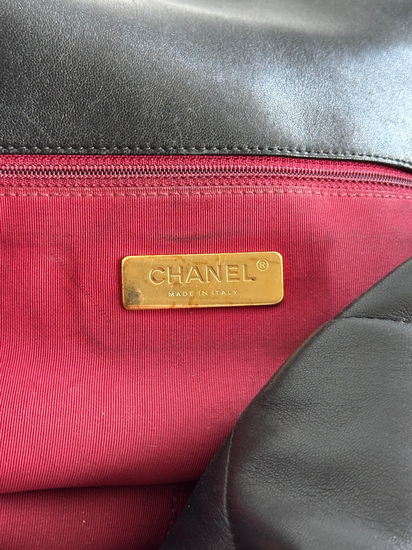 Chanel Black Quilted 19 Maxi Flap Bag