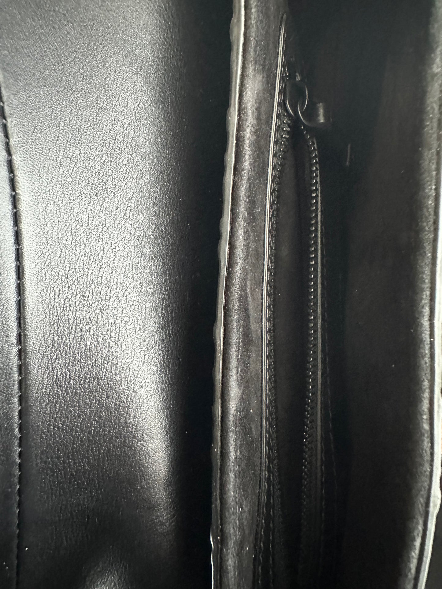 Dior Black Embossed Oblique Saddle Bag