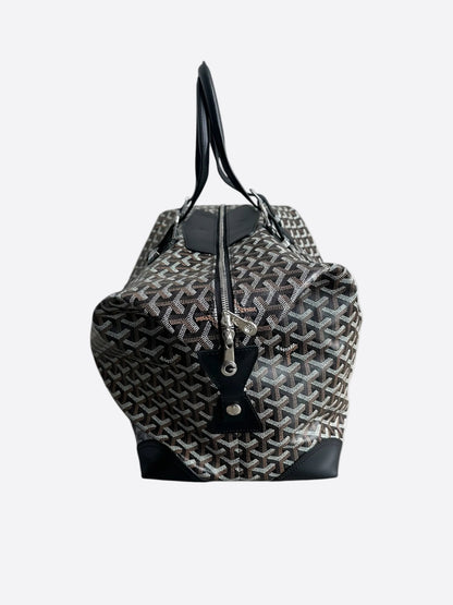 Goyard Black Bowling 45 Duffel Bag