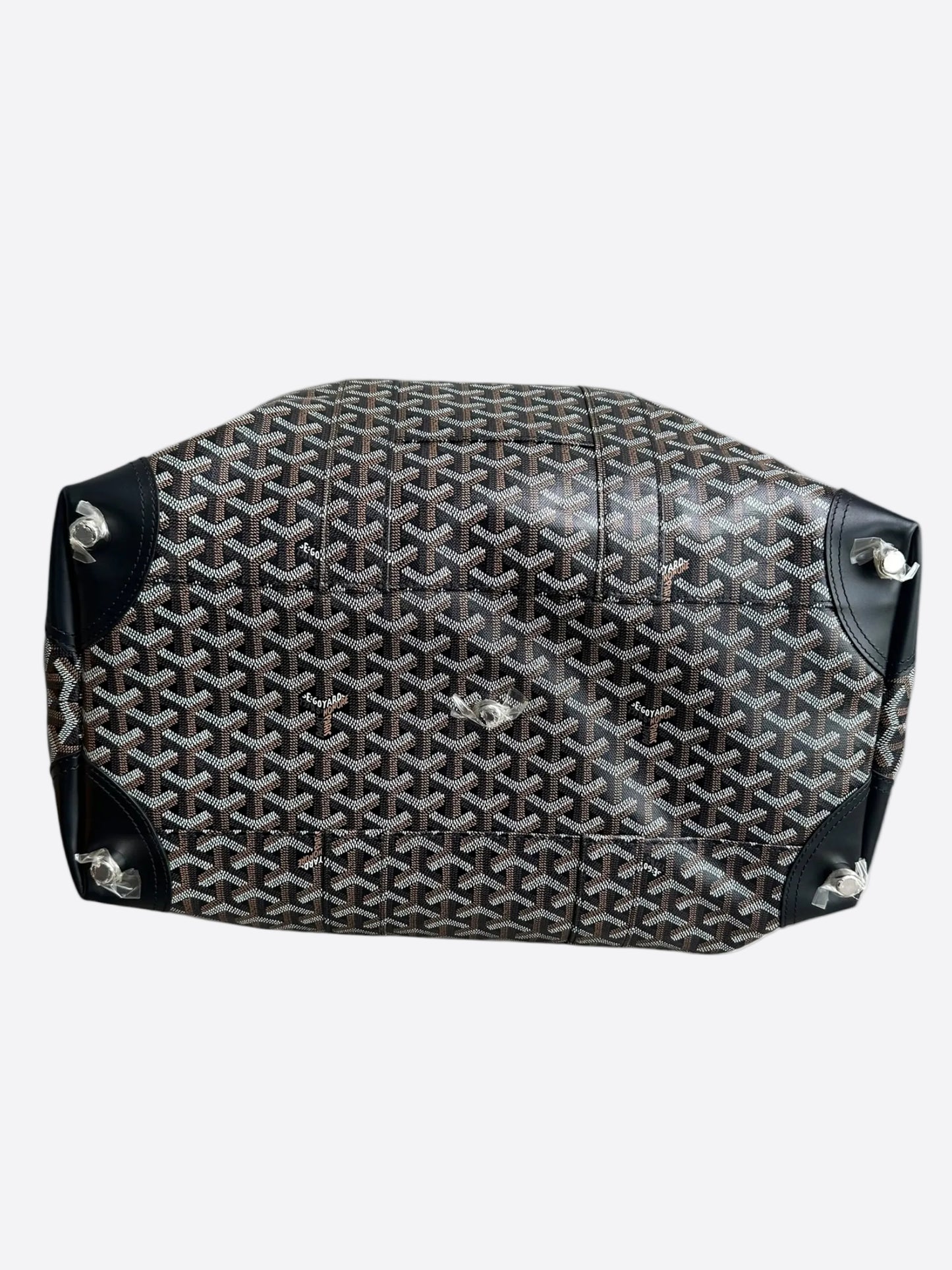 Goyard Black Bowling 45 Duffel Bag