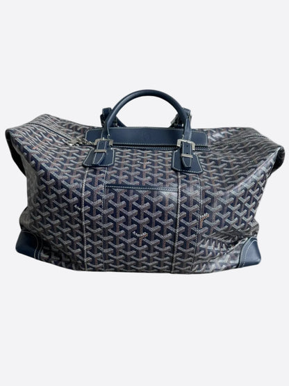 Goyard Navy Bowling 45 Duffel Bag
