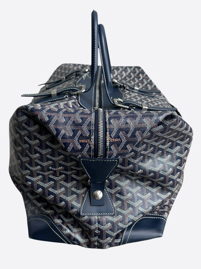 Goyard Navy Bowling 45 Duffel Bag