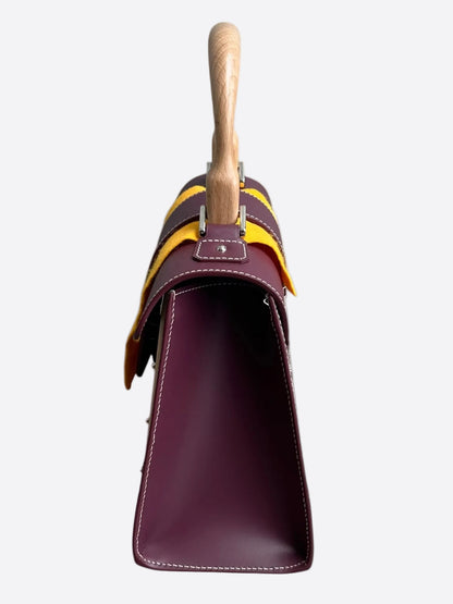 Goyard Burgundy Structure Saigon PM