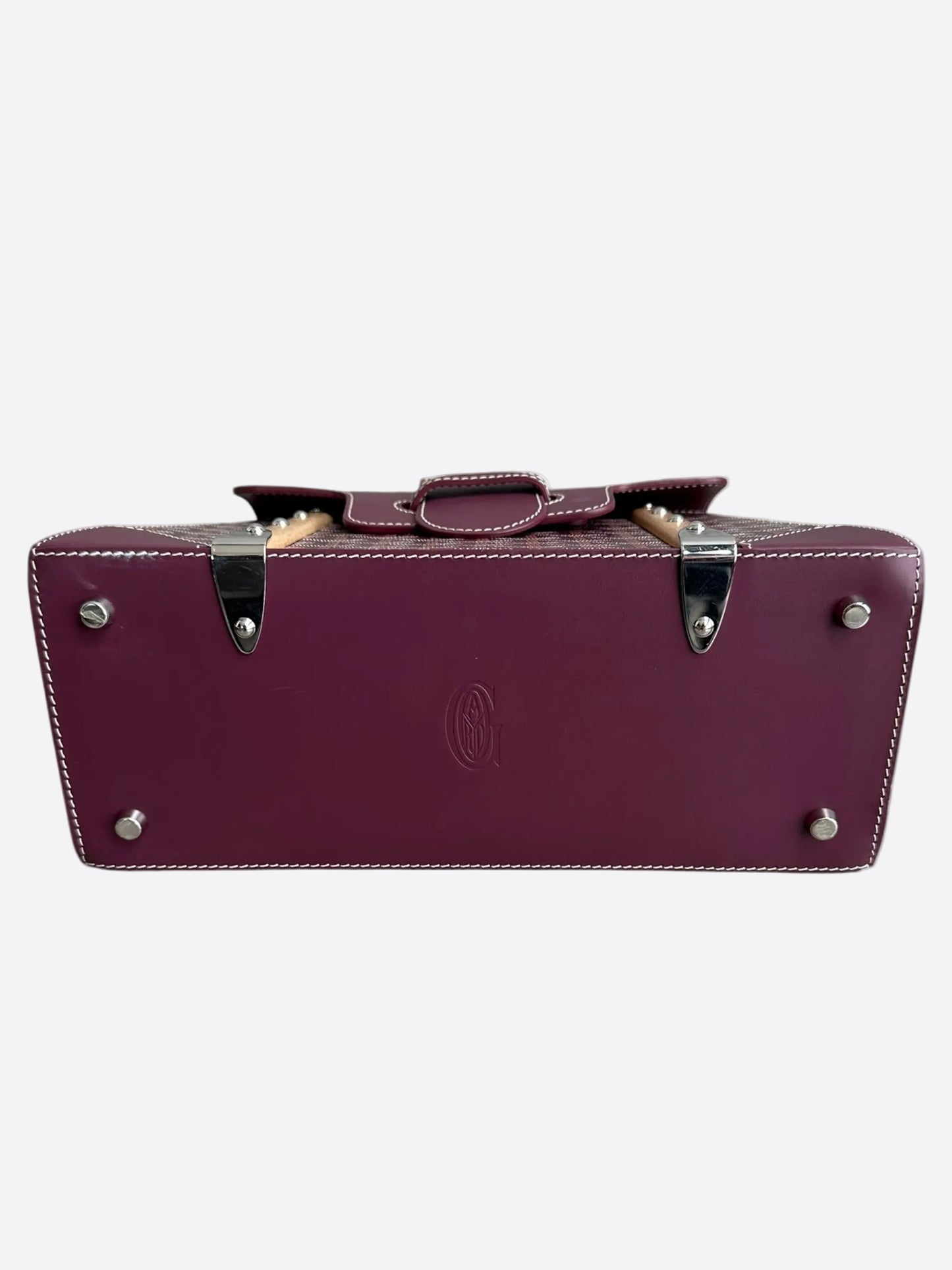 Goyard Burgundy Structure Saigon PM