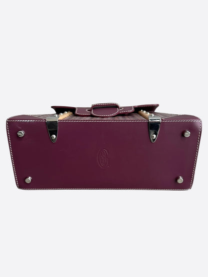 Goyard Burgundy Structure Saigon PM
