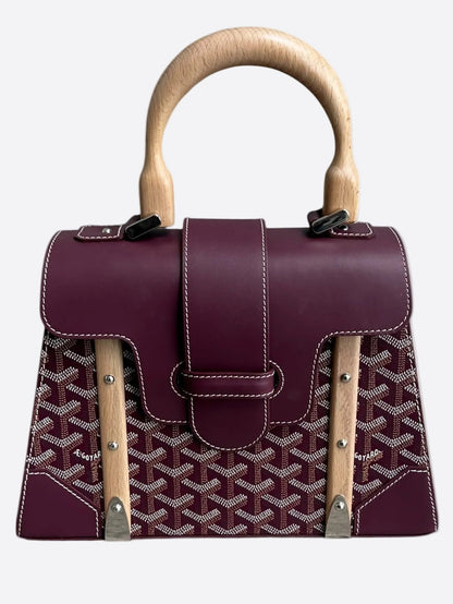 Goyard Burgundy Structure Saigon PM