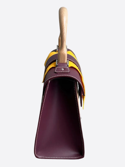 Goyard Burgundy Structure Saigon PM