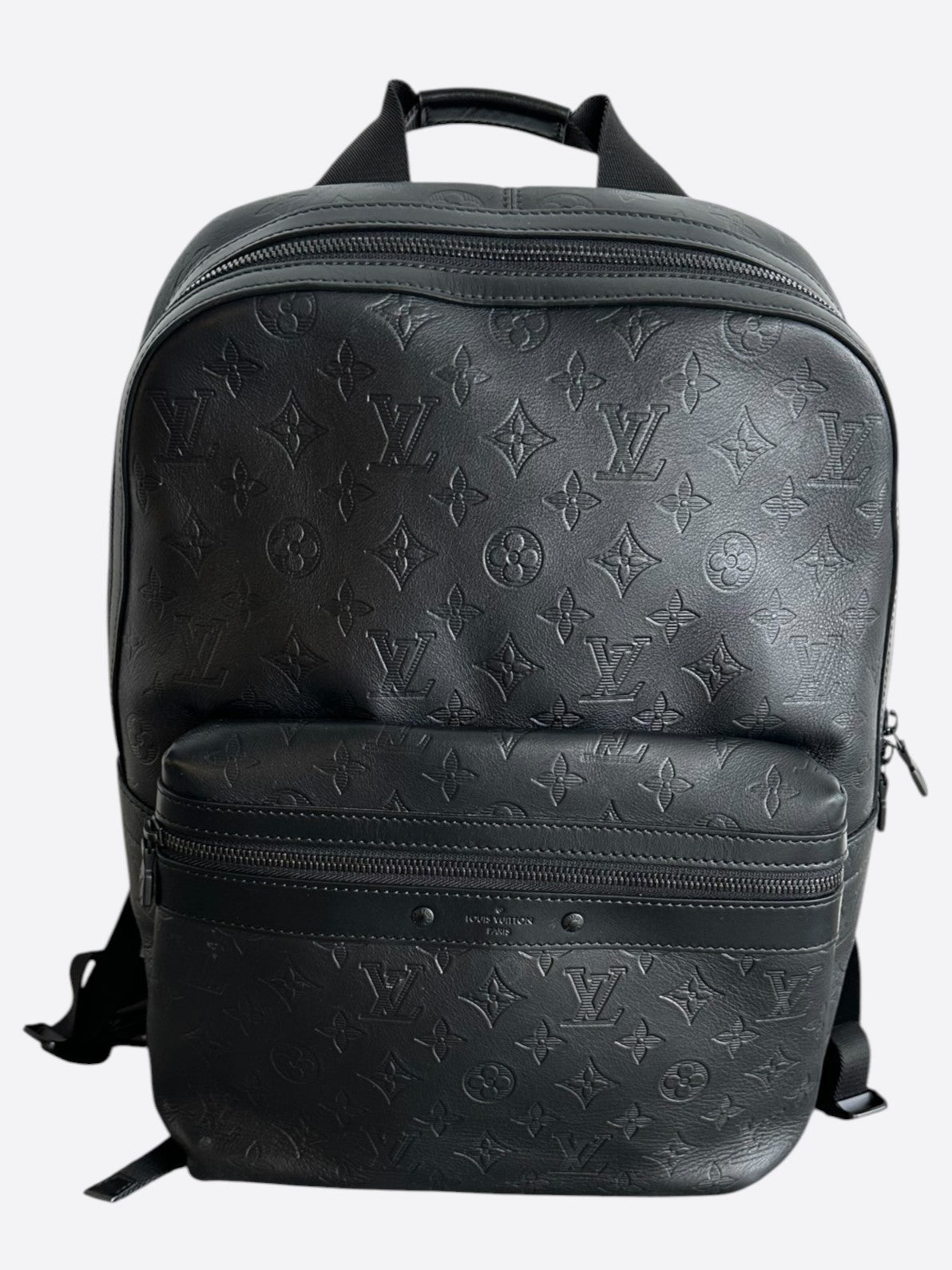 Louis Vuitton Black Shadow Monogram Sprinter Backpack