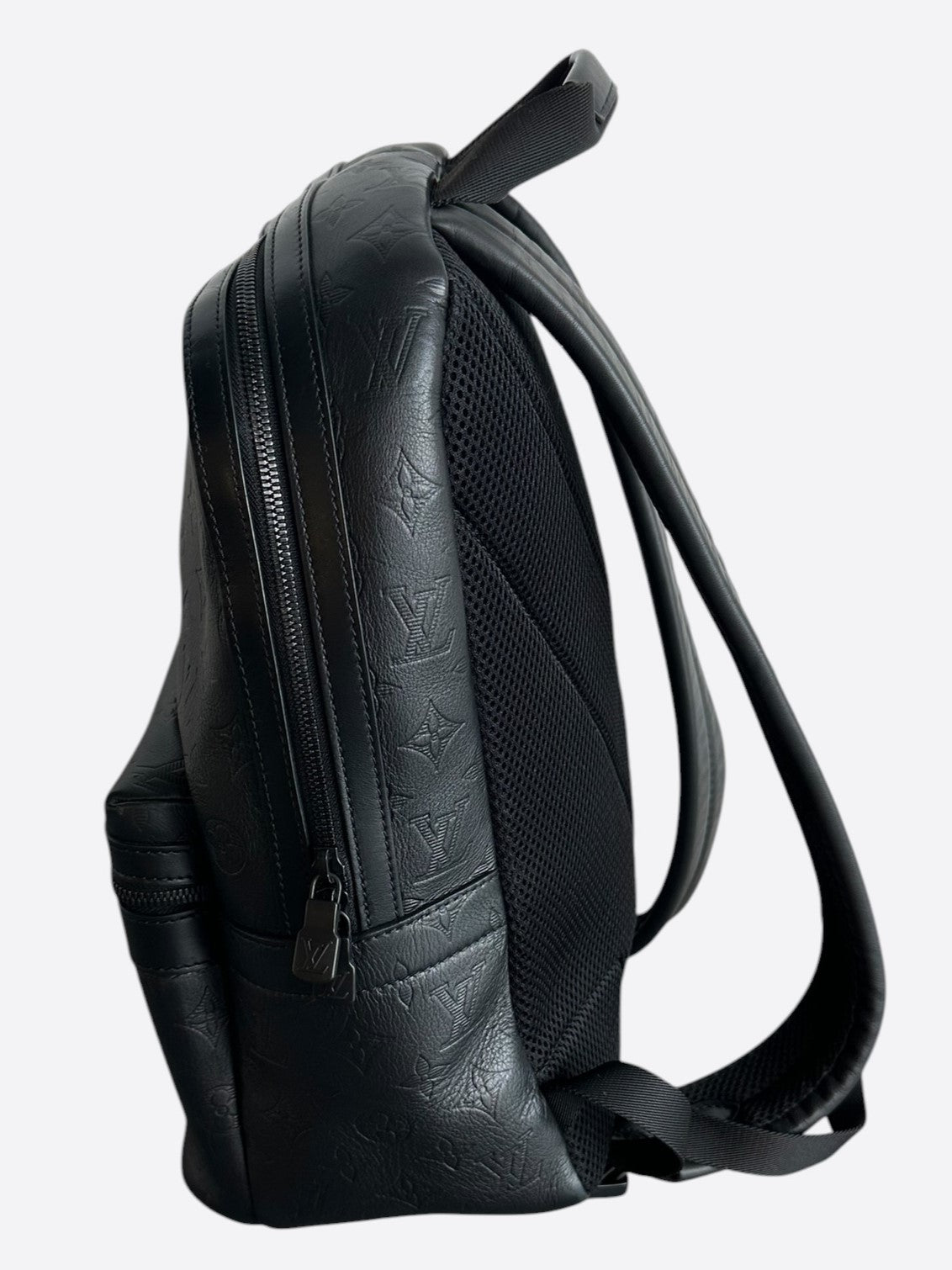 Louis Vuitton Black Shadow Monogram Sprinter Backpack