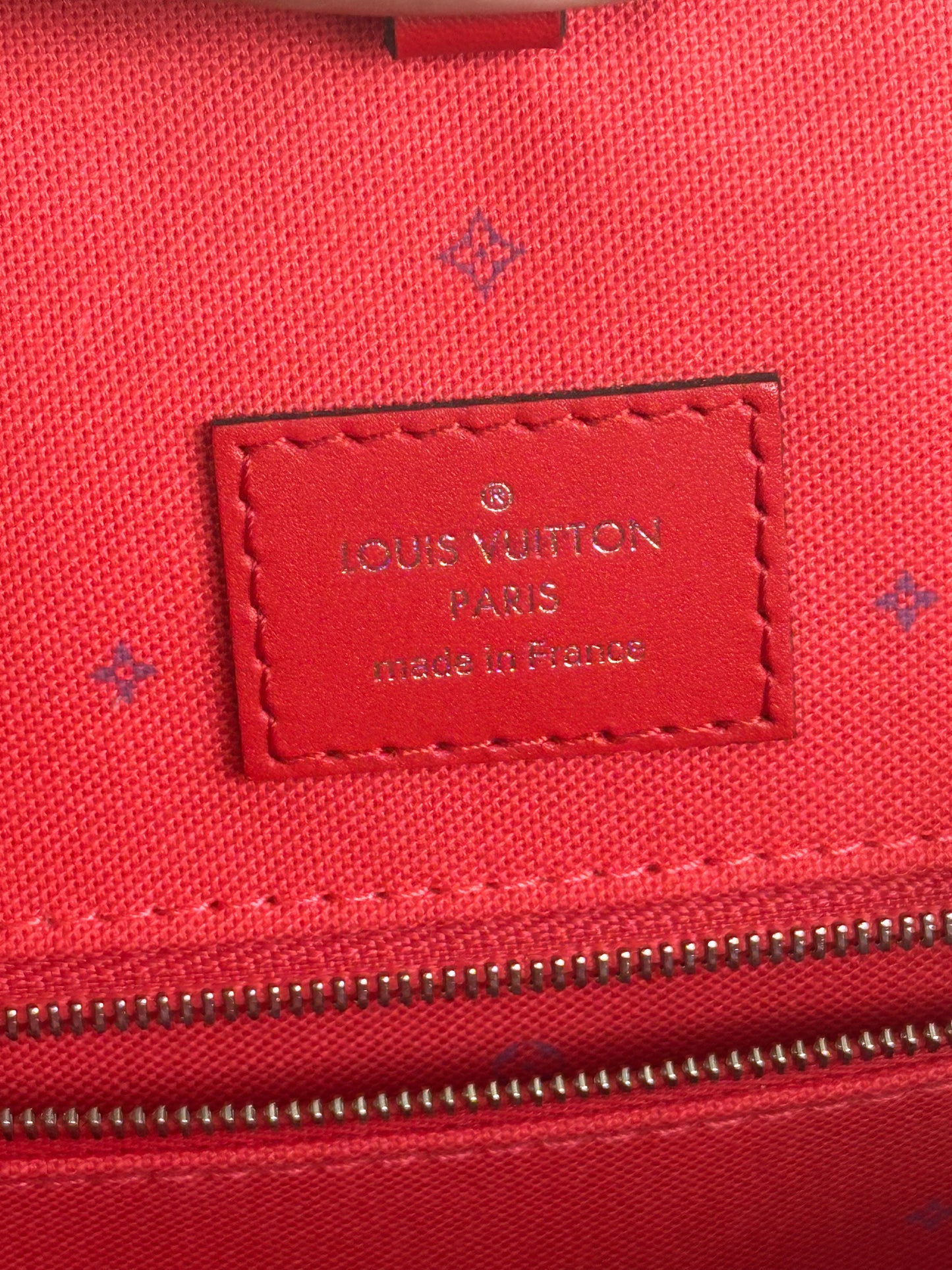 Louis Vuitton Pink & Red Escale Monogram OnTheGo GM
