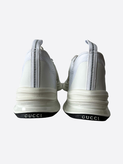 Gucci White GG Logo Run Sneaker