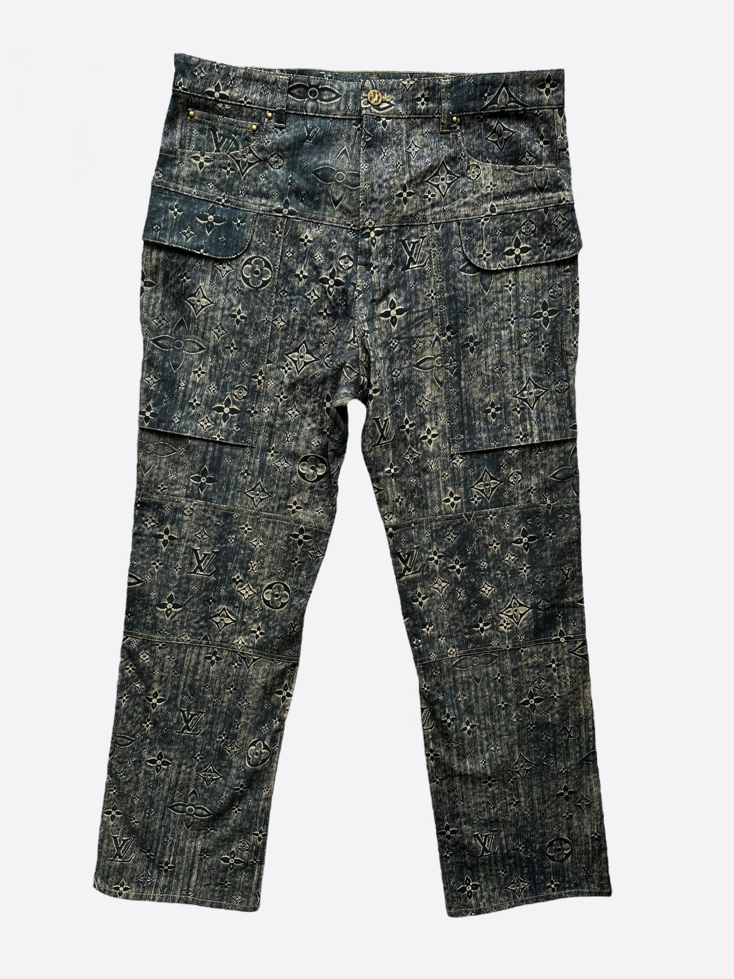 Louis Vuitton Cargo Pants Anthracite. Size 40