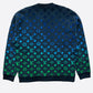 Louis Vuitton Blue & Green Gradient Monogram Sweater