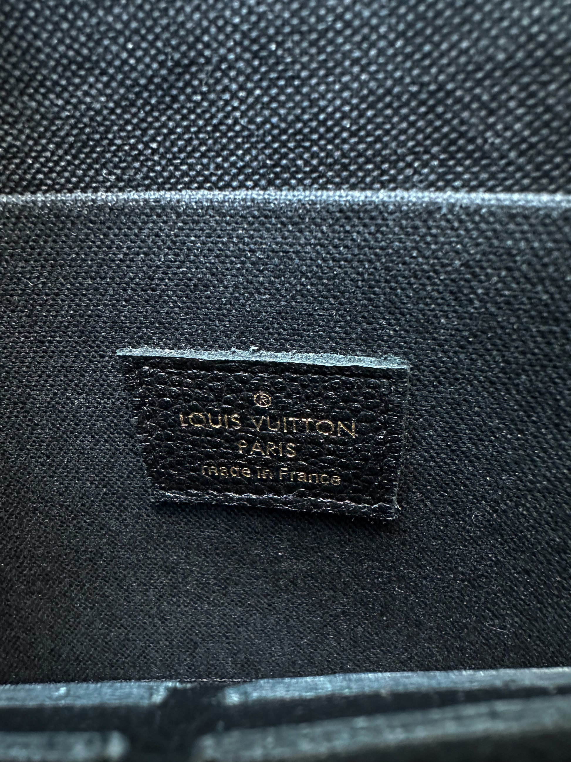 Louis Vuitton Black Monogram Empreinte Pochette Felicie – Savonches