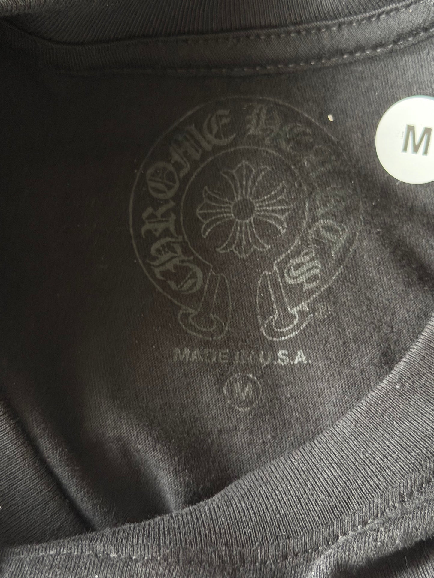 Chrome Hearts Black & Red Welcome To Las Vegas T-Shirt