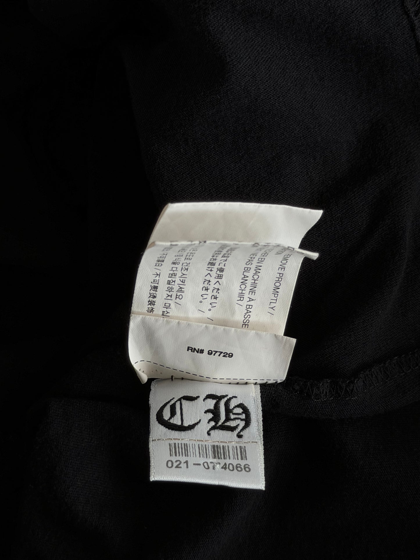 Chrome Hearts Black & Red Welcome To Las Vegas T-Shirt