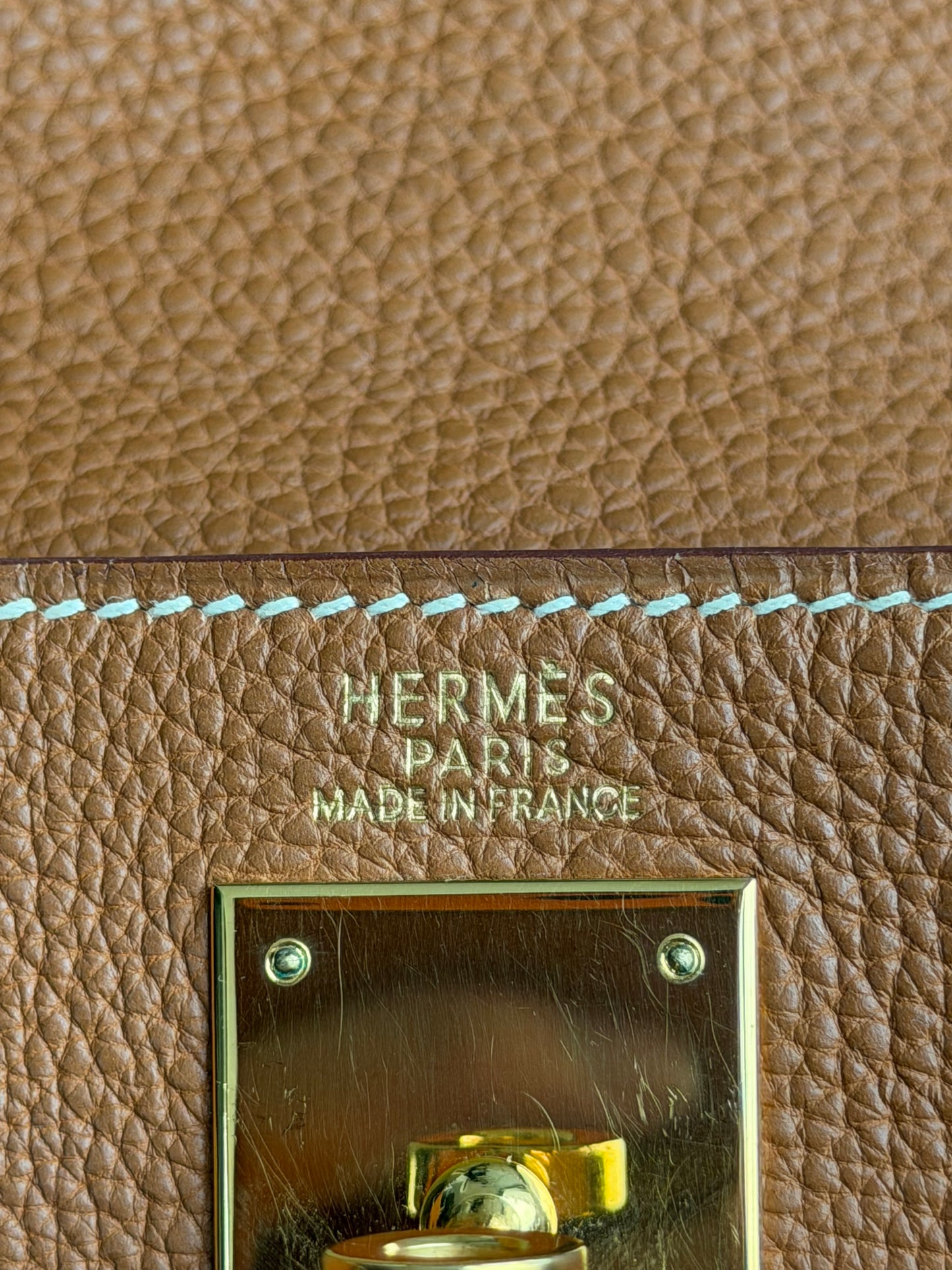 Hermes Gold Epsom & Gold Hardware Kelly 32
