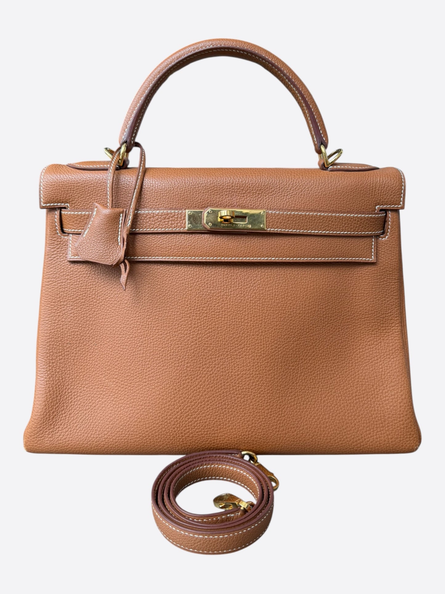 Hermes Gold Epsom & Gold Hardware Kelly 32