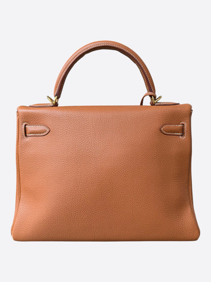 Hermes Gold Epsom & Gold Hardware Kelly 32