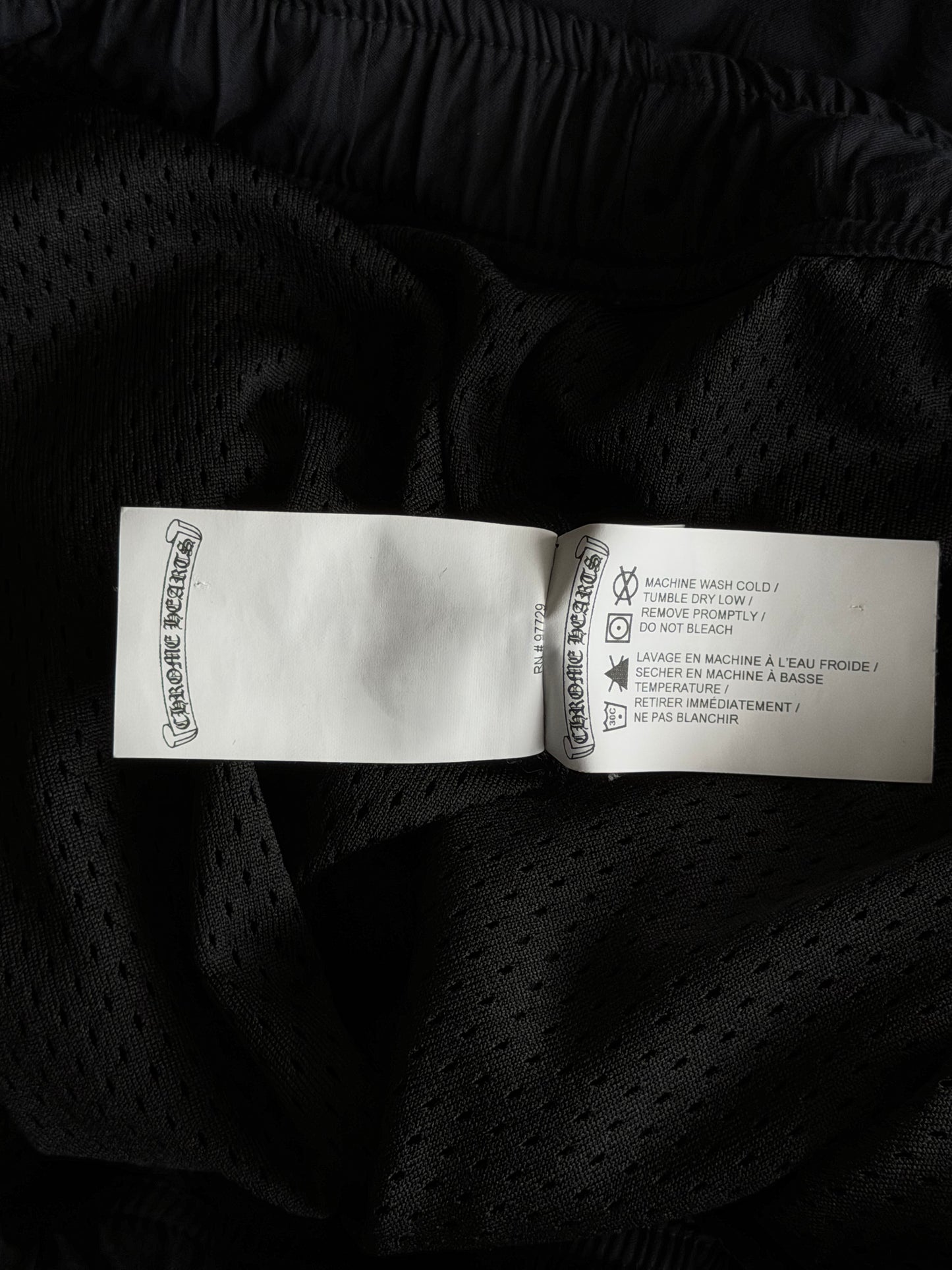 Chrome Hearts Black Cross Jacquard Track Pants
