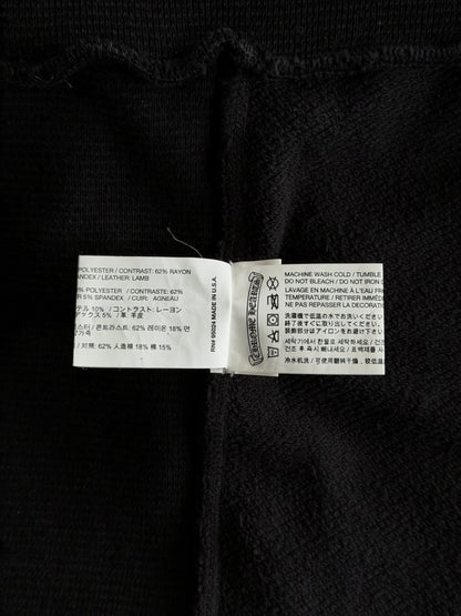 Chrome Hearts Matty Boy Black & Blue Chomper Patch Zip Up Hoodie