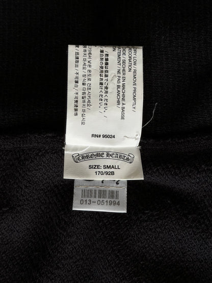 Chrome Hearts Matty Boy Black & Blue Chomper Patch Zip Up Hoodie