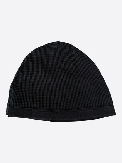 Chrome Hearts Black & White Horseshoe Logo Beanie