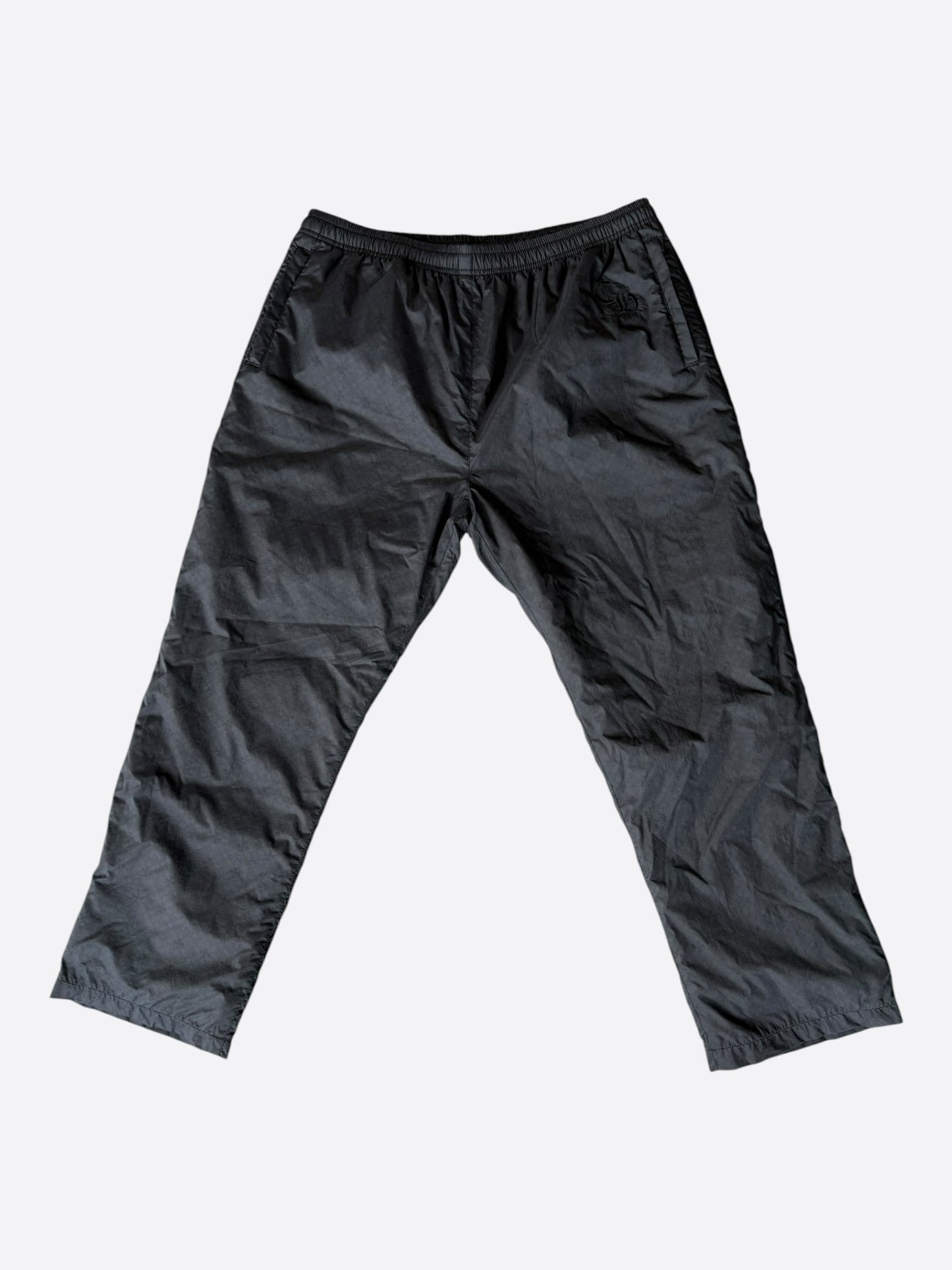 Chrome Hearts Black Cross Jacquard Track Pants