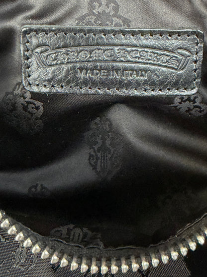 Chrome Hearts Black Stencil Grinds Mini Nylon Handbag