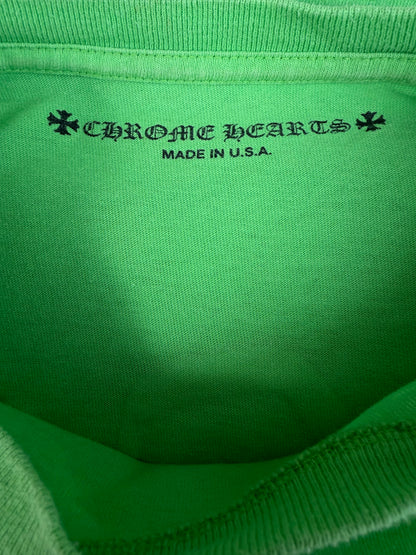 Chrome Hearts Green Sex Records Logo T-Shirt