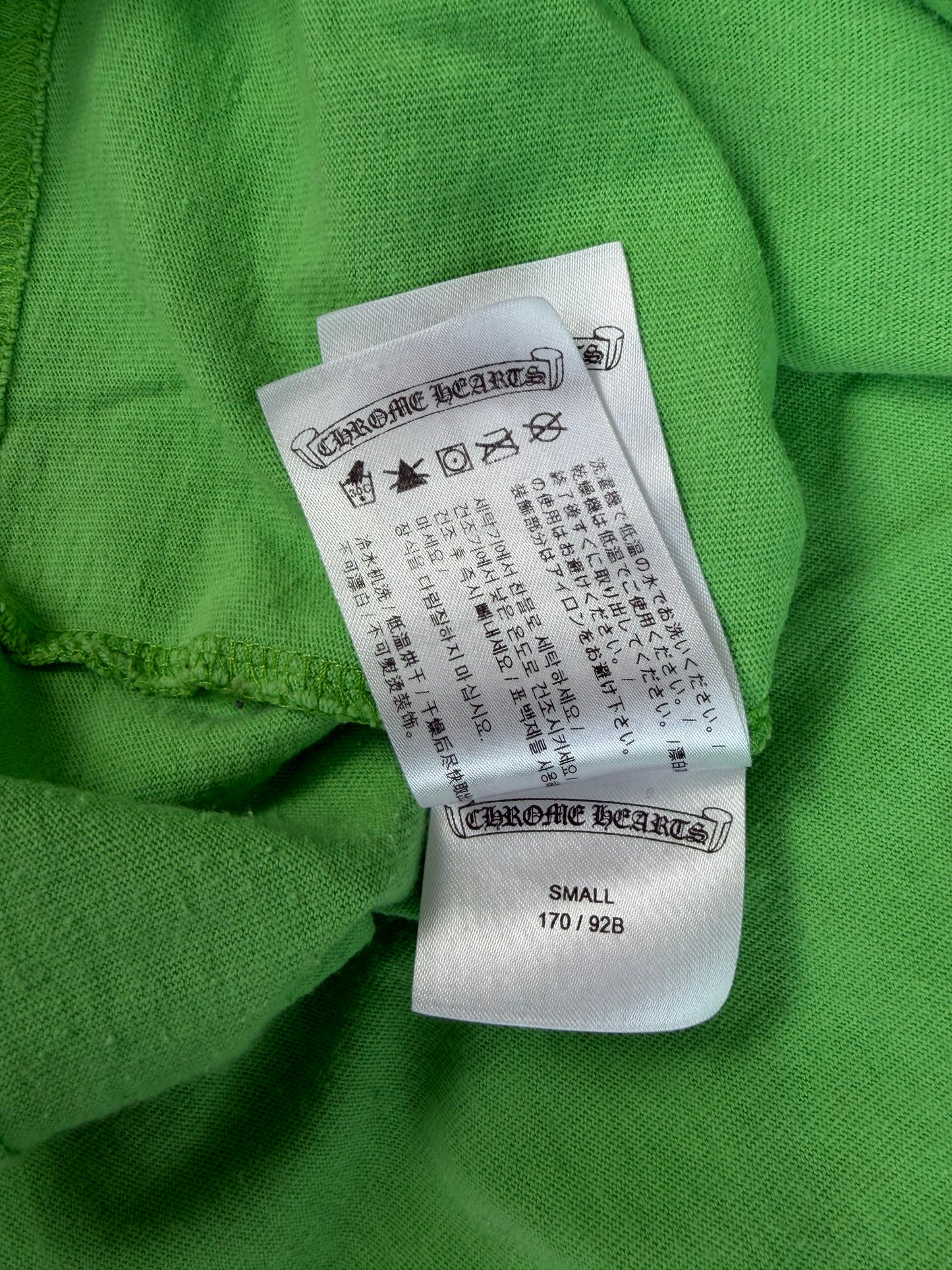 Chrome Hearts Green Sex Records Logo T-Shirt
