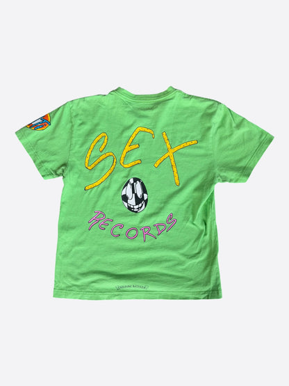 Chrome Hearts Green Sex Records Logo T-Shirt