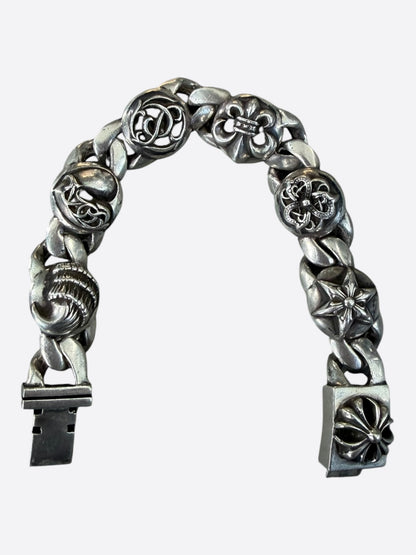 Chrome Hearts Silver Multi Link Bracelet