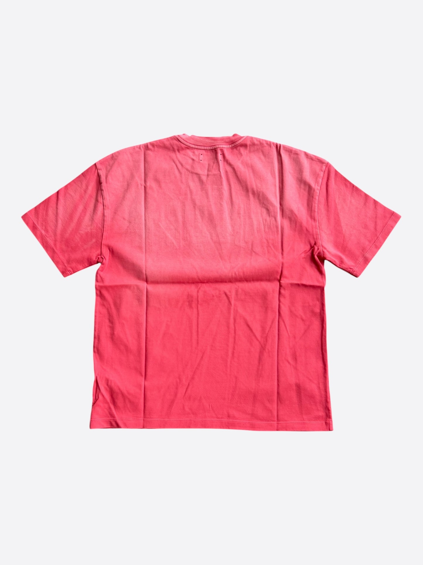 Amiri Vintage Red Embroidered Logo T-Shirt