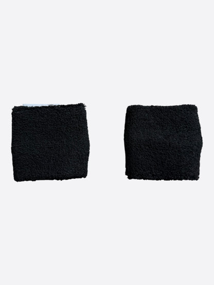 Chrome Hearts Black Zebra Cross Patch Wristbands