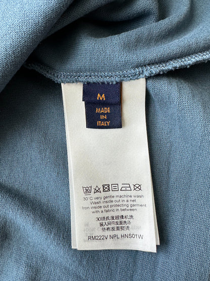 Louis Vuitton Blue Karakoram Button Up Shirt