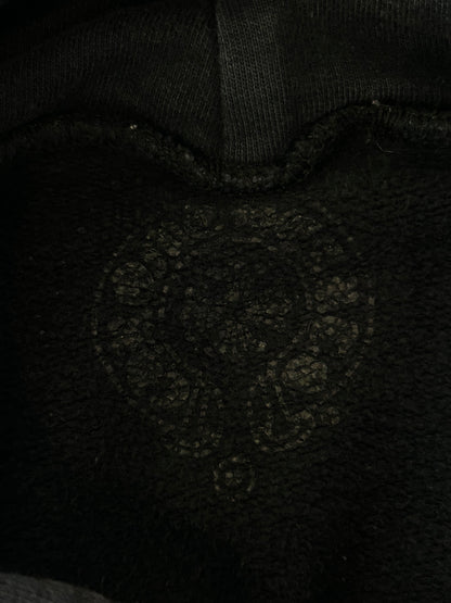 Chrome Hearts Black & White Horseshoe Logo Hoodie