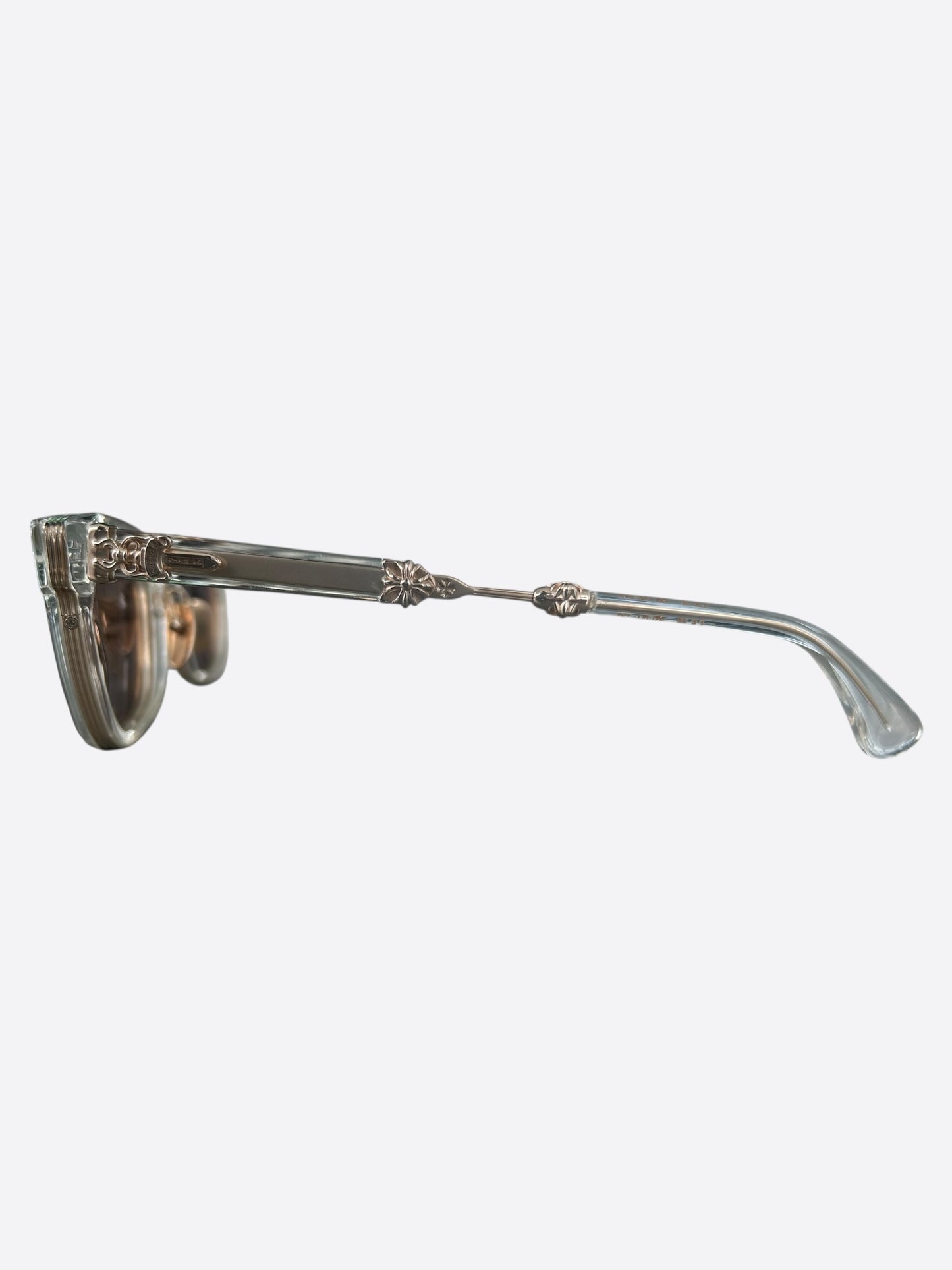Chrome Hearts Clear Duck Butter Sunglasses
