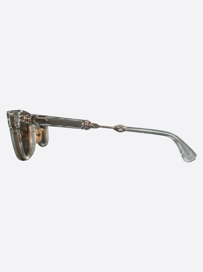 Chrome Hearts Clear Duck Butter Sunglasses