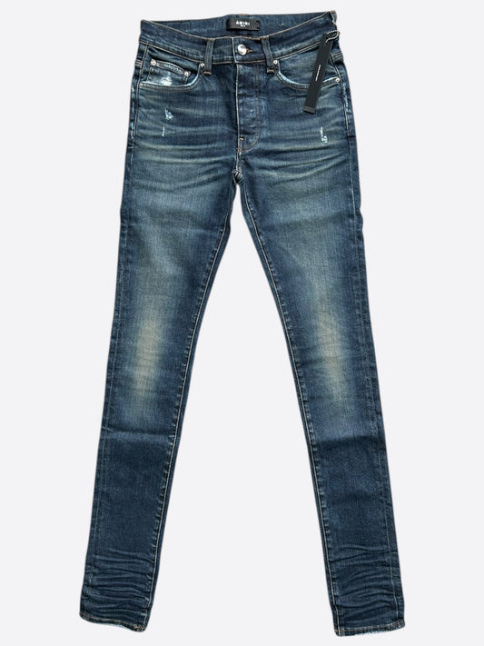 Amiri Deep Indigo Stack Jeans