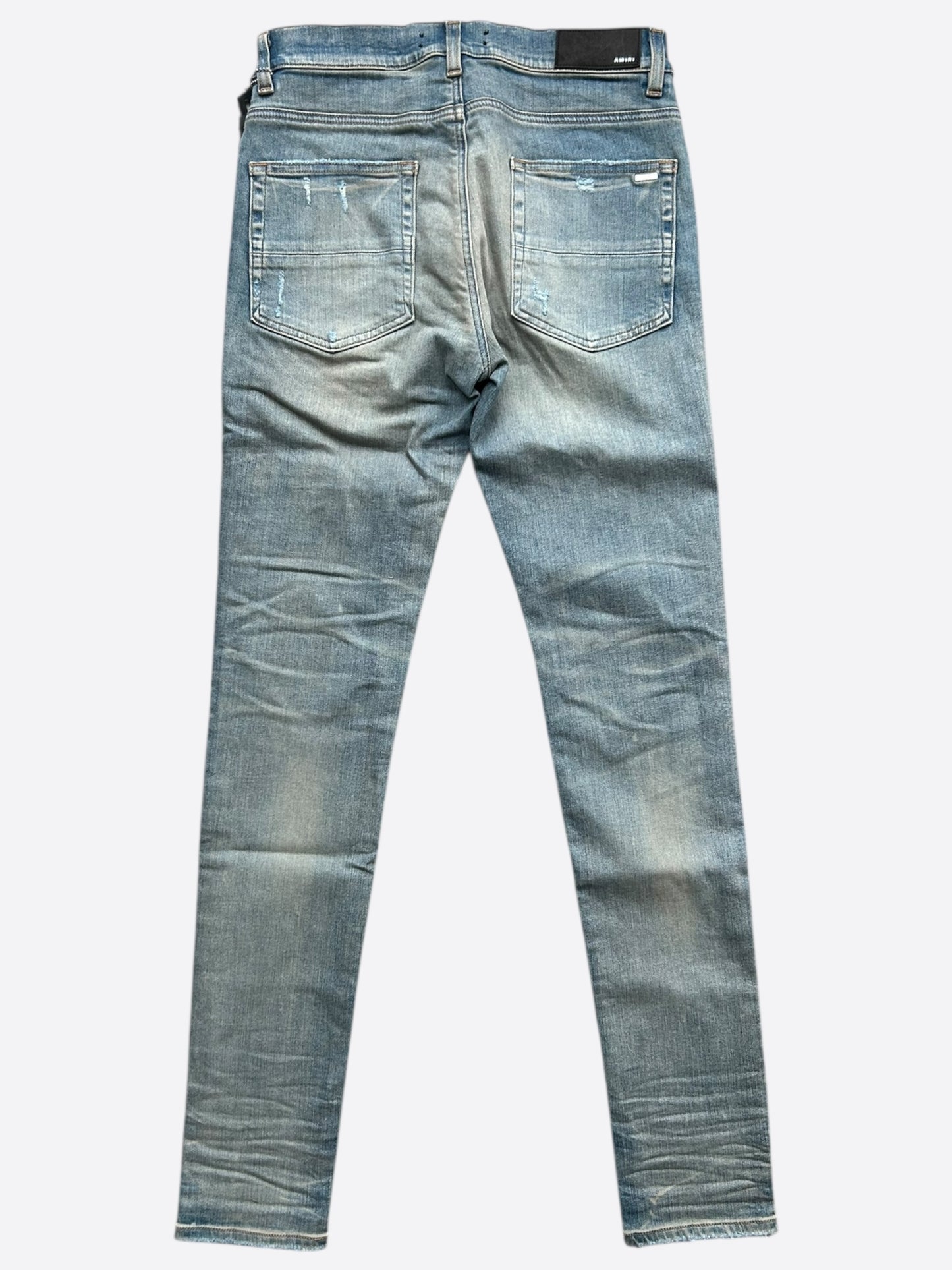 Amiri Clay Indigo & White MX1 Jeans