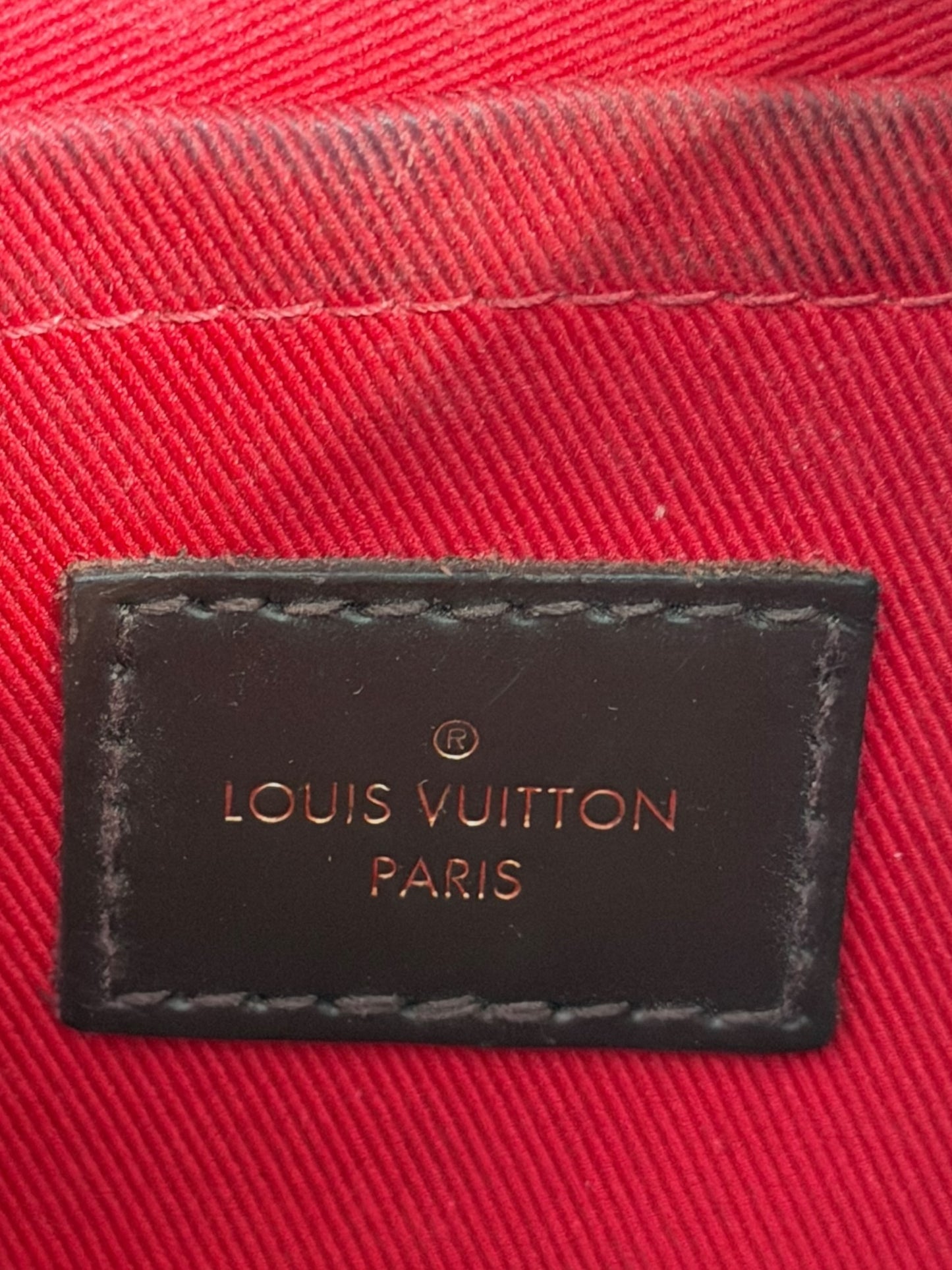 Louis Vuitton Damier Ebene Croisette Bag