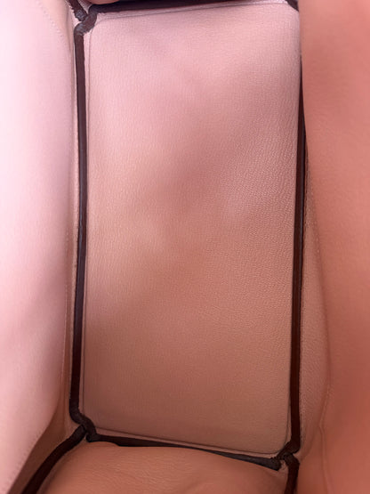 Hermes Terre Cuite Ostrich & Gold Hardware Birkin 30