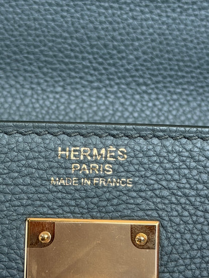 Hermes Vert Amande Togo & Gold Hardware Kelly 32
