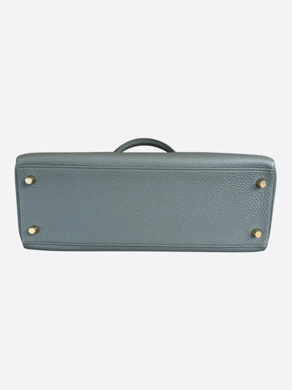 Hermes Vert Amande Togo & Gold Hardware Kelly 32